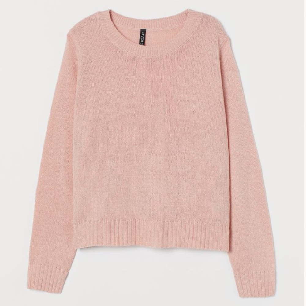 H&M Pink Knit Sweater